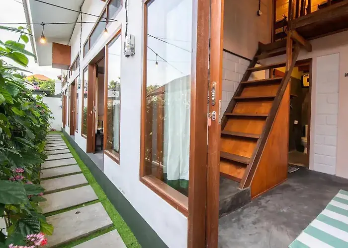 Surf Loft With Private Kitchen And Shared Pool Canggu (Bali)