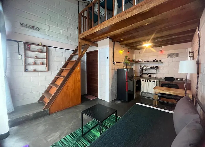 Surf Loft With Private Kitchen And Shared Pool Apartment