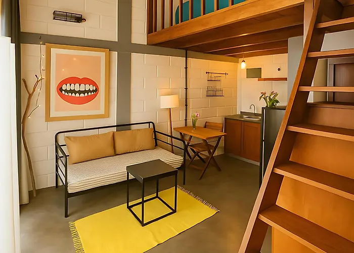 Apartment Surf Loft With Private Kitchen And Shared Pool Canggu (Bali)